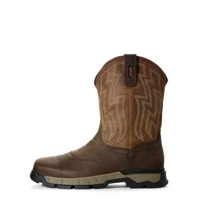 Ariat Rebar Flex Western - Werkschoenen Bruin Heren - 14690-418